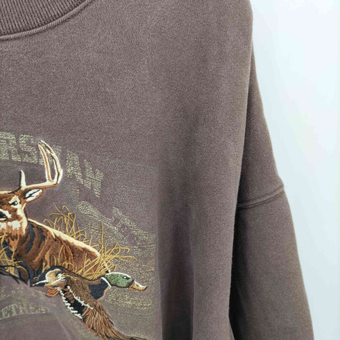 00s アニマル刺繍 スウェット メンズ